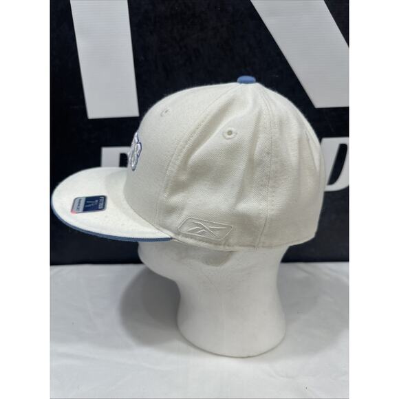 Denver Nuggets Fitted Reebok hat 7 and 3/8 White & Blue - Picture 4 of 7